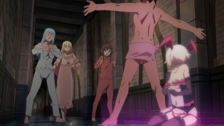 Kazuma: I can’t fall down, there are thousands of lights behind me!