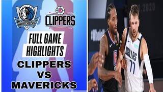 NBA HIGHLIGHTS: MAVERICKS at CLIPPERS Full Game Highlights I October 8, 2021 I NBA2k 2021