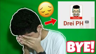 WALA NA SI DREI PH😭 (YouTube Channel)