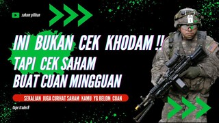 INI bukan  cek khodam , tapi cek #SAHAM BUAT cuan