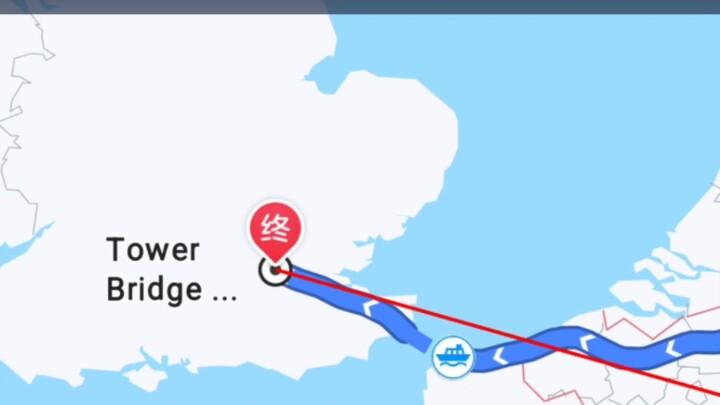 Xiao De, Xiao De, navigate to London