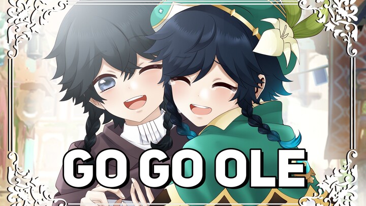 【原神/温迪生贺手书】Go Go Ole~♪
