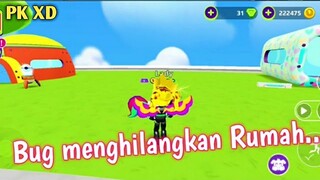 Bug menghilangkan rumah kita di PK XD update terbaru