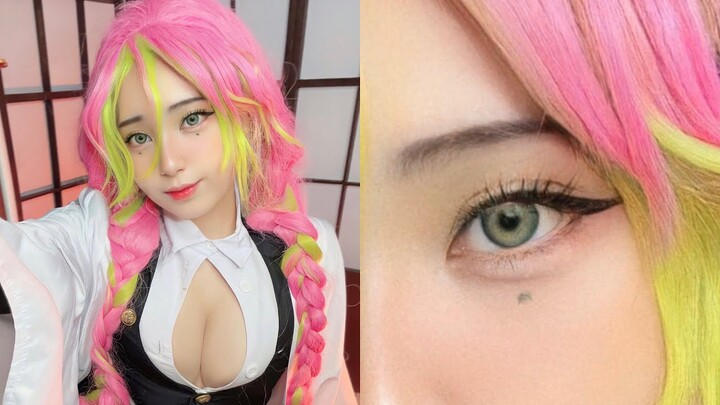 ⁺⋆Mitsuri Kanroji Ulzzang makeup style⋆˖