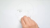 How to draw a boy's side face? The nanny-level novice tutorial is here again! Teach you to draw a tw