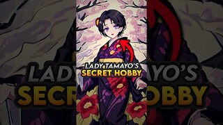 Lady Tamayo's Secret Hobby Is fascinating - Demon Slayer facts #shorts #demonslayer #kimetsunoyaiba