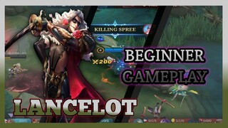 LANCELOT BEGINNER GAMEPLAY |MLBB|