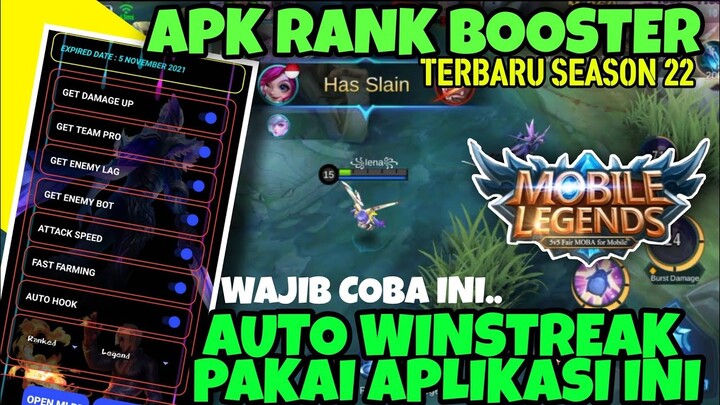 New!! APK Rank Booster Mobile Legends 2021, satu hari Langsung Mythic