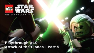 Let's Play #10: Attack of the Clones Part 5 - LEGO Star Wars: The Skywalker Saga