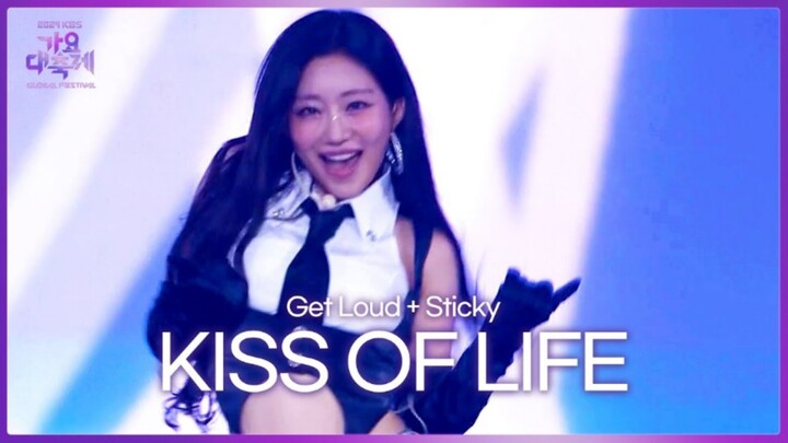KISS OF LIFE “Get Loud + Sticky” Song Festival High-Definition Stage + Full Member Straight Cams 241