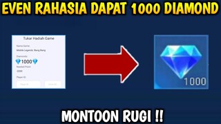 KODE RAHASIA!!! | CARA DAPATKAN DIAMOND GRATIS MOBILE LEGEND DI EVEN RAHASIA INI . ML