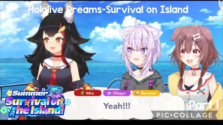 Hololive Dreams: Survival on Island Story Part 1