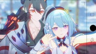 [Honkai Impact3MMD] Kosmo & Gratius︱ดูเหมือนพวกเขาจะฝันหวาน︱ดรอปป๊อปแคนดี้