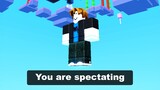 I secretly SPECTATED players in Roblox Bedwars..