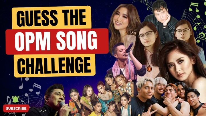 GUESS THE SONG | OPM CHALLENGE MUSIC QUIZ