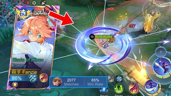 FORMER TOP GLOBAL FANNY USED UNDERRATED SKIN OF FANNY [THE ASPIRANTS] SOLO RANKG