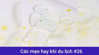 Các mẹo hay khi đi du lịch p26