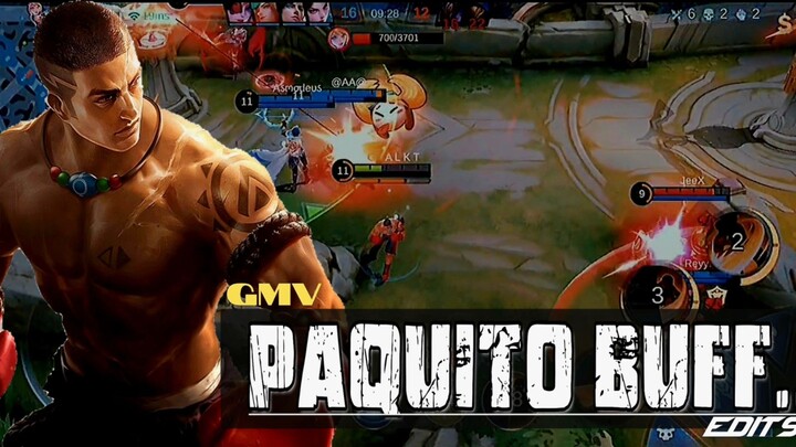 【GMV】PAQUITO MLBB _Hilglights edits