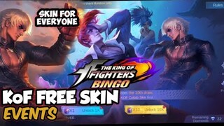 KOF FREE SKIN BIG EVENTS | TIPS TO DRAW THE EPIC SKIN AND MANY MORE | MOBILE LEGENDS