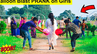 Popping Balloon Blast Prank กับสาว ๆ ปฏิกิริยาบ้าๆ กับ Popping Balloons Prank 5 ความสนุก 4 นาที