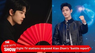 GTV reveals Xiao Zhan's "battle report"! The hit movie he starred in set a record for viewership, an