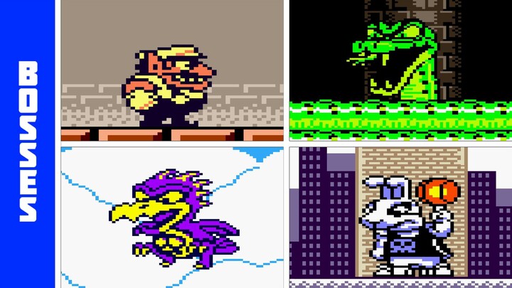 Wario Land II (GBC) - All Bosses