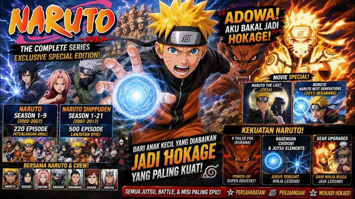 NARUTO – The Complete Series Exclusive Special Edition!