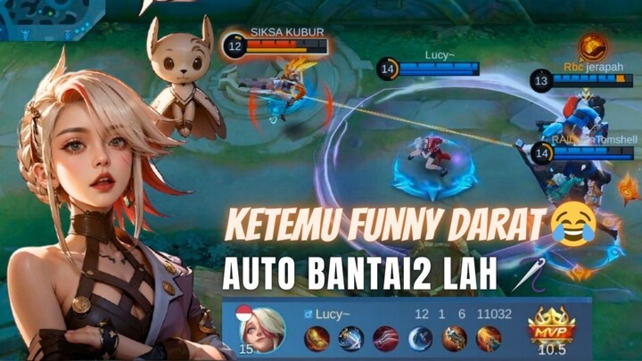 Kasihan Funny nya. Ngincar GW Mulu tapi dia nya mantul-mantul 😂