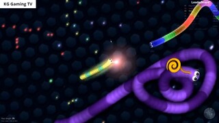 Slither.io 1 Pro Tiny Snake vs Giant Troll Snakes Epic Slitherio Gameplay 6
