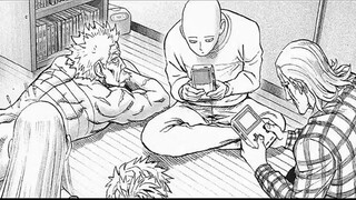 All the heroes who knew Saitama stayed at Saitama's house, feeling safe.