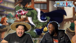 DRAKE EATS APOO?! One Piece Episode 1012 Reaction