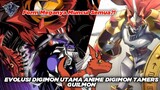 Evolusi Digimon Utama Di Anime Digimon Tamers - Guilmon