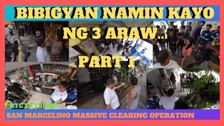 MGA TINDAHAN MAY TANING NA | CLEARING OPERATION | San Marcelino Street, Malate, Manila