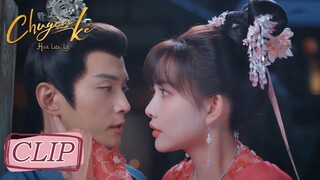 Clip Tập 10 Lưu Ly ngắm thái tử, ánh mắt chạm nhau lúc nào không hay | Chuyện Kể Hoa Lưu Ly | WeTV