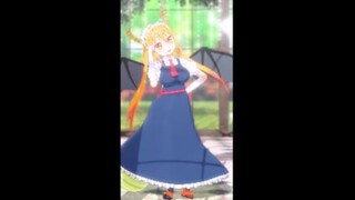 โทรุจังเต้นโคฟเวอร์เพลงเปิดของ Maid Dragon OP !【MMD โคบายาชิซังกับเมดมังกร】