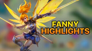 FANNY LIGHTBORN SKIN GAMEPLAY FT. HIGHLIGHTS