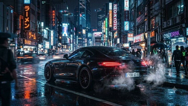 Neon Midnight Drive  _ Dark House & Night Drive Mix 2026
