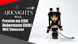 Preview my LEGO Arknights Dobermann Chibi | Somchai Ud