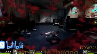 Cận chiến cả đám zombie tý đi #kinhdi