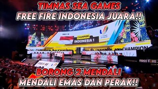 FREE FIRE INDONESIA JUARA 1 / EMAS  DAN 2  / PERAK SEA GAMES VIETNAM 2021🔥🔥