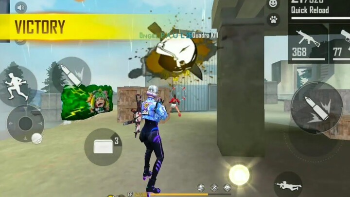 Sendiri serang balik musuh - free fire