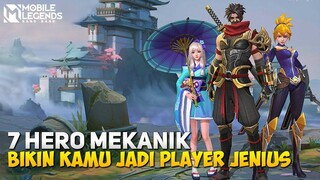 7 HERO YANG BIKIN KAMU TAMBAH PINTAR PUSH RANK ▪ Mobile Legends Season 22