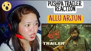 PUSHPA | Trailer Reaction | Allu Arjun | Rashmika |Fahadh Faasil | Filipino Reaction