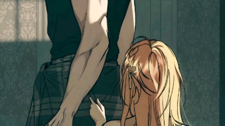 New manhwa Tittle I eat you at the night 🔞
