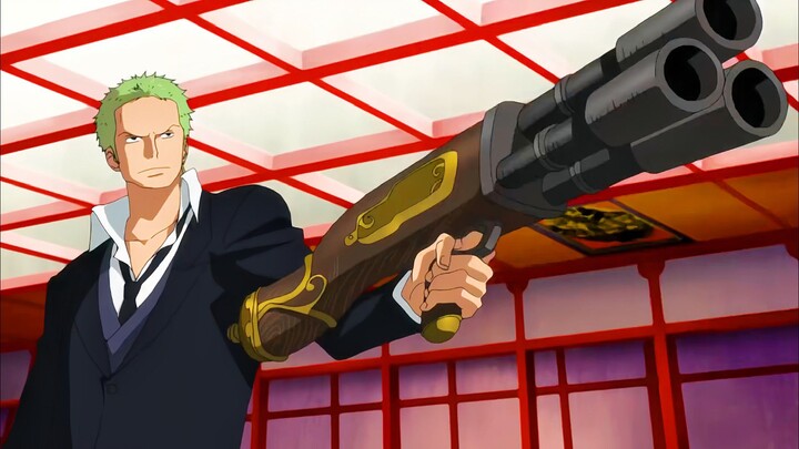 Momen Langka Zoro Ganti Pedang Jadi Pistol 😱