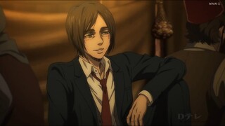 Eren Mikasa & Everyone is Drunk - Eren Last Smile | Attack on Titan Season 4 Episode 28