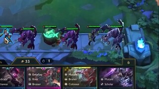 Cho'Gath 3 Sao - 8 Đấu Sĩ. Siêu To Khổng Lồ 10k HP. Đồ Thế Giới. DTCL Mùa 6.5