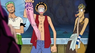 Apa kamu serius ingin menyembunyikan gurita di tempat seperti itu, Luffy?