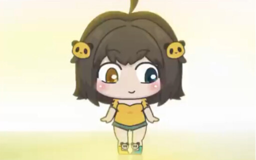 Pertama kali saya menari, saya hampir memutar jiojio kecil saya~