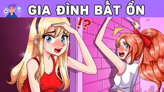 GIA ĐÌNH BẤT ỔN | Phim hoạt hình | Chuyện tổng hợp #BCQT